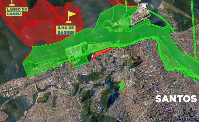 Minfra aprova nova poligonal que duplica área do Porto de Santos