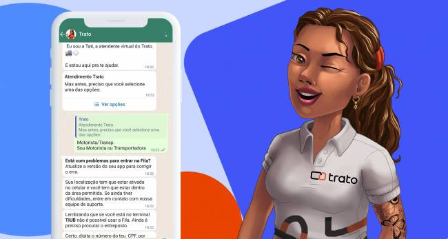 Trato automatiza comunicação e consegue reduzir tempo de atendimento em 77%