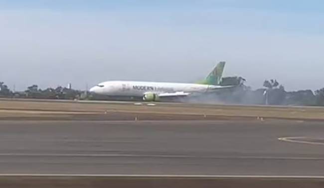 URGENTE: Emergencia con carguero de Modern Logistics cierra pista de aeropuerto brasileño por más de 2 horas