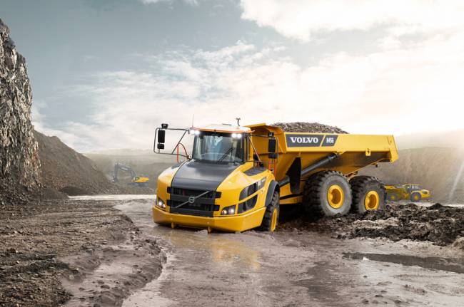 Volvo CE nacionaliza o caminhão articulado A45G, com produção em Pederneiras