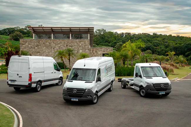 Mercedes-Benz apresenta eSprinter elétrica no Brasil