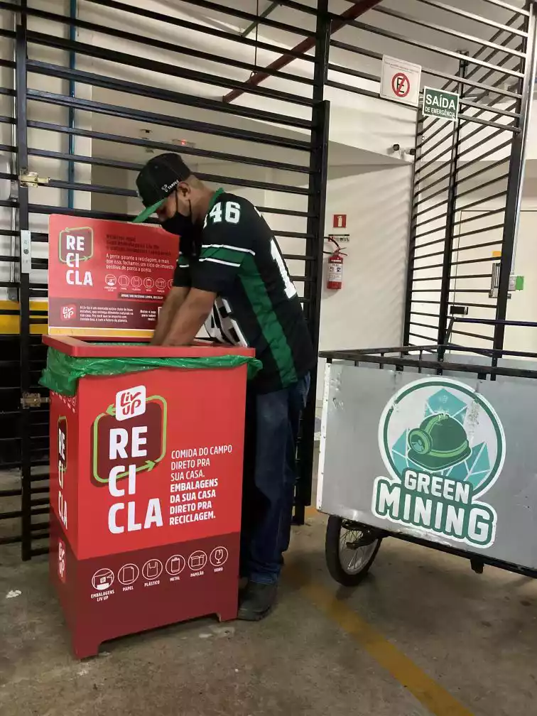 Liv Up e Green Mining desenvolvem projeto de logística reversa