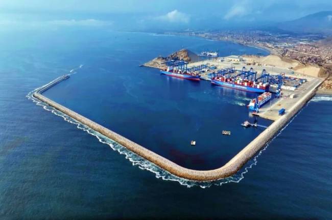 Cosco Shipping inaugura Porto de Chancay no Peru