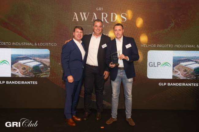 GLP Bandeirantes é premiado como o Melhor Projeto Industrial & Logístico no GRI Awards 2024