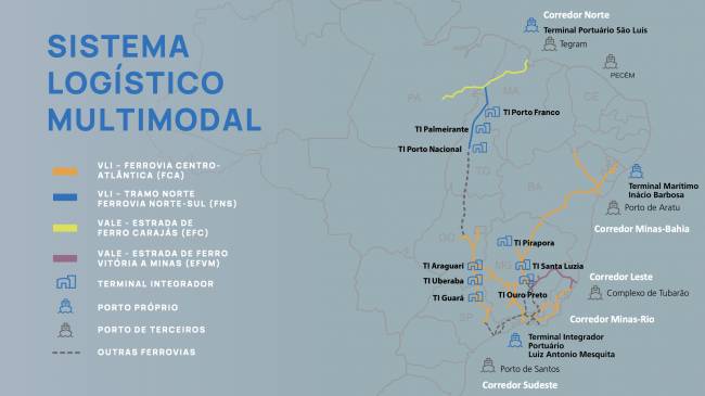 VLI aposta no Corredor Norte para escoamento da safra 2025; entenda a logística