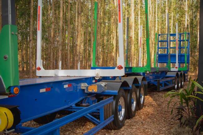 Sergomel lança Super Bitrem para transporte florestal com foco em capacidade e eficiência logística